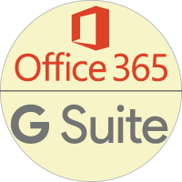 Secure Cloud Based Office Applications, Tools, Storage, Email - Microsoft Office 365® and Google G-Suite.